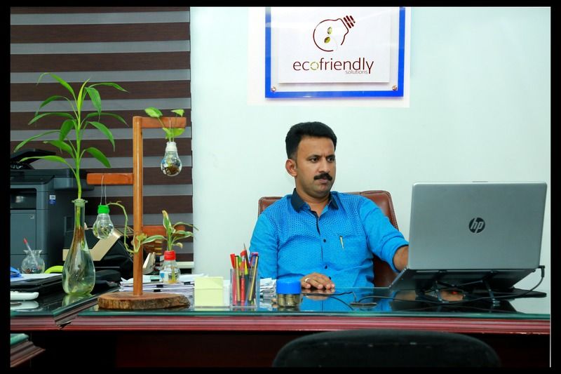 At the head office