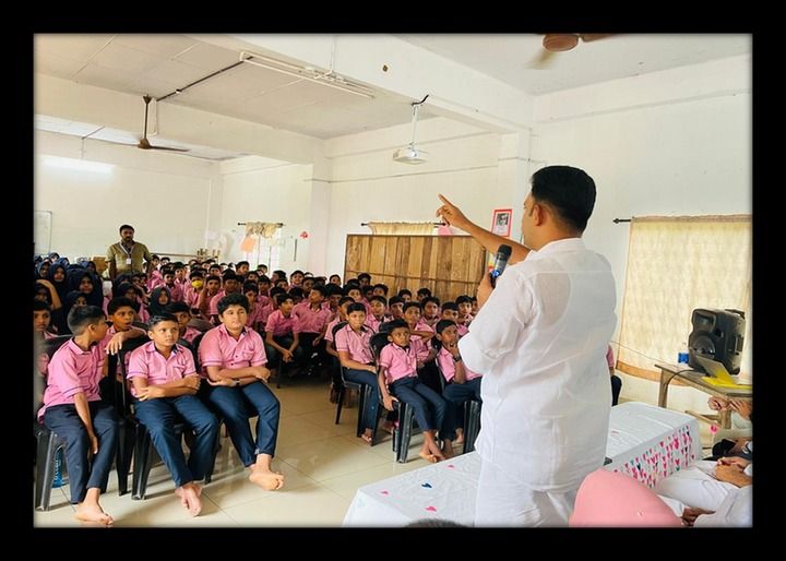 Awareness session at MM MUM LP and UP School, Karakkad, Erattupetta