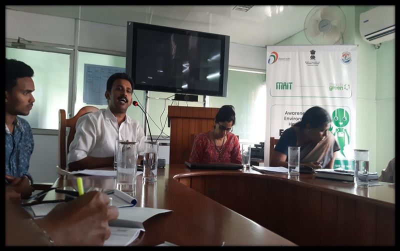 At an industry meeting