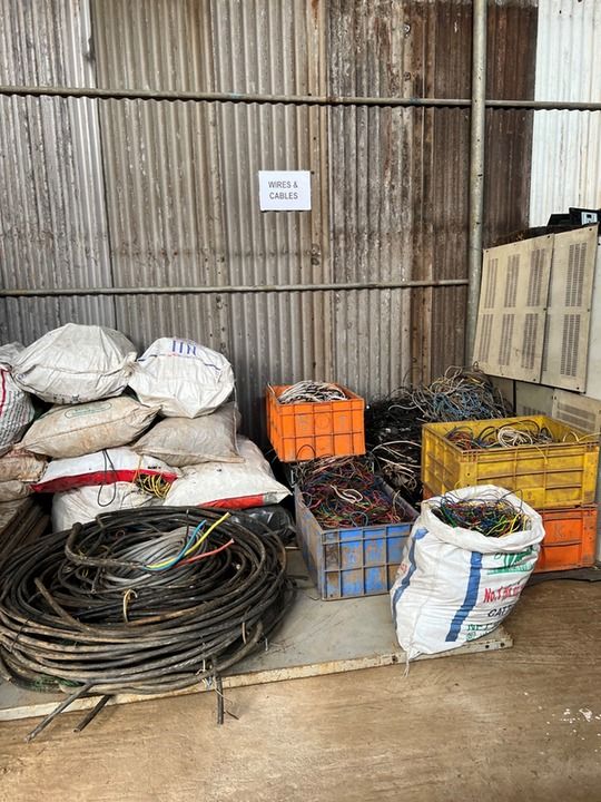 Cable and component storage